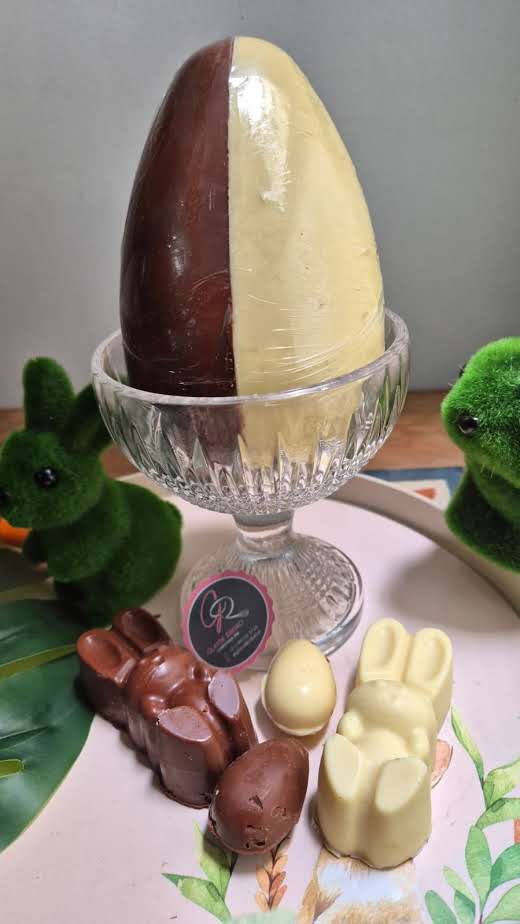 Produto Ovo Duo (Preto e Branco)